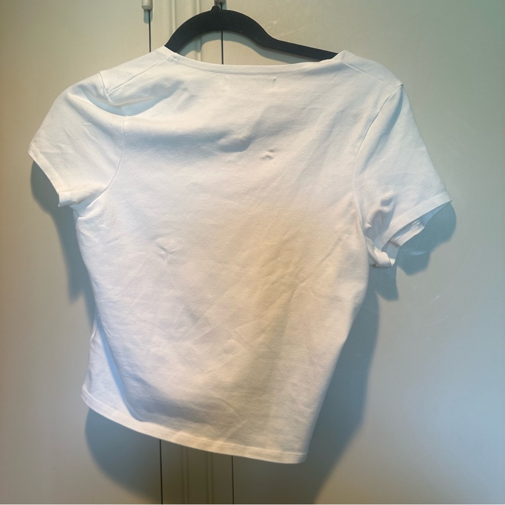 Groceries White Crop Top — image 3 of 6